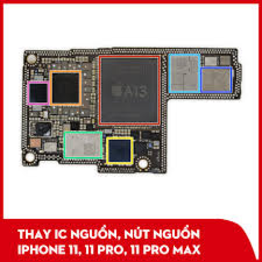 Thay IC nguồn, nút nguồn iPhone 11, 11 Pro, 11 Pro Max tại Hữu Nghị Smartphone